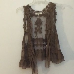 Lace Vest